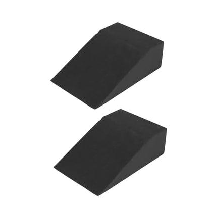 Pack of 2 Squat Wedge Block for Elevated Heel Squats and Deadlifts - Improve Mobility, Balance, and Strength - Non-Slip