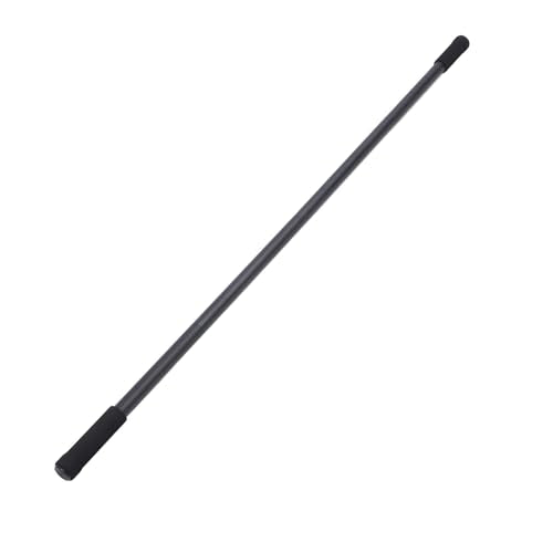 Adjustable Yoga Stretching Stick with Foam Handles, 30/45/60 Inch Steel Exercise for Flexibility, Balance Training and Recovery