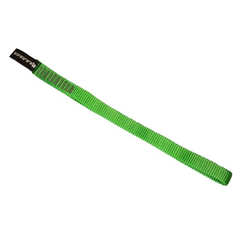 16mm Tubular Webbing EN566 Nylon Straps | 23kN/5171lbs Webbing Sling Runner for Tree Work, Climbing, Rigging, Positioning, Ziplining, Anchoring - color: Green, size: 30cm / 12inch | Pack of 1