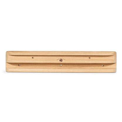Oak Board - Premium Hangboard Rock Climbing Training as Climbing Fingerboard with Jugs, Slopes and Edges, Pockets as Door Mounted Training Station Rock Climbing Pull Up Bar