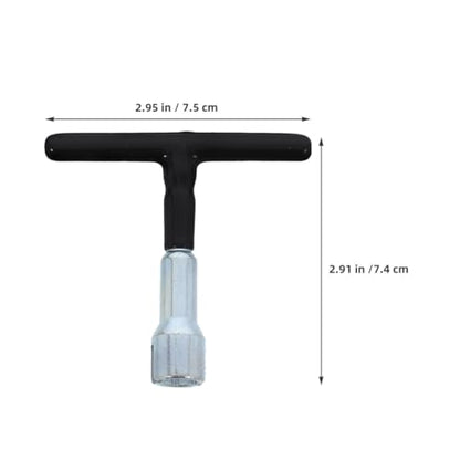 NOLITOY 4pcs Wing Nut Driver Tool for Eye Screw Installation, Portable Manual Wing Nut Tightener for Hook Screws, Hand Tool Set for Hanger and Bolt Assembly