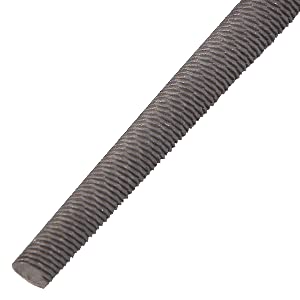 KSEIBI 311485 Metal File Set with High-Carbon Steel Blades - Ergonomic Soft-Grip Handles, 8-Inch Files in Flat, Round, and Half-Round Shapes for Wood and Metal Work