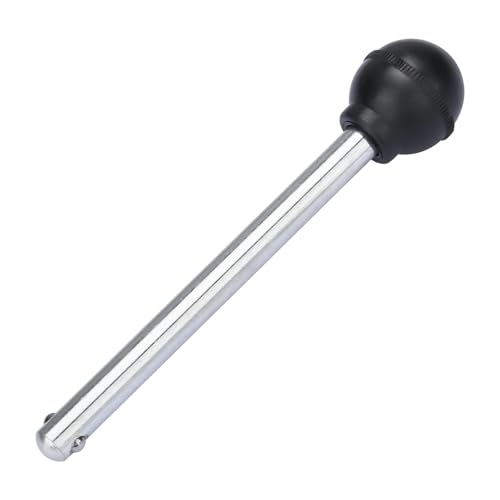 TreadLife Fitness Universal Weight Stack Pin for Commercial Gym or Home Gym | Heavy Duty Pin Insert | Health Club Grade Steel - style: Round Handle