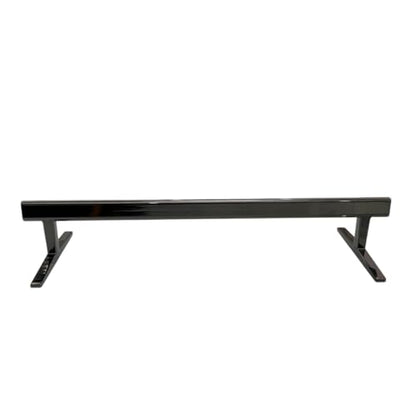 LEEFAI Pro Fingerboard Rail, Metal mini Finger Skateboard Rail for Your ramps and Park, 8.1 x 2.7 x 1.5 inches -the Best Obstacles for fingerboarding,Color (Black) - color: Black