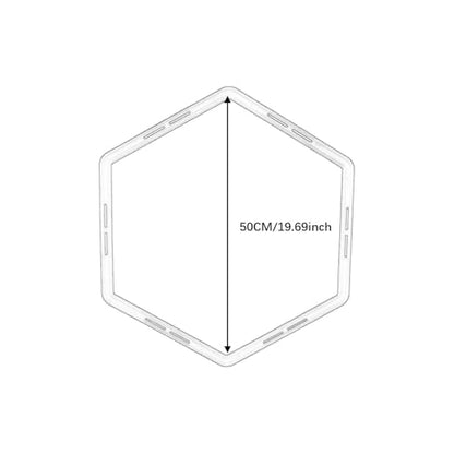 5 Pieces Agility Training Rings Training Ladder Footwork Equipment Set Multifunction Portable Lightweight Material Suitable for Basketbal