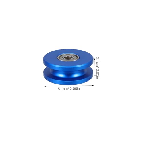 Double Bearing Pulley for Gym Silent Sturdy Versatile Fitness Equipment Accessory Wall Climbing Machine Wheel
