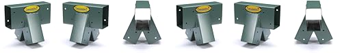 Eastern Jungle Gym Easy 1-2-3 90° A-Frame Swing Set Bracket Heavy Duty for Ez, Simple Install - DIY Swing Set Parts | Heavy Duty DIY Swing Set Hardware for Outdoor Playset Frame Construction, 90 Degree Bracket Beam Connector - style: 90° A-Frame Swing Set