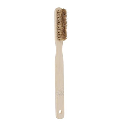 Cabilock Bouldering Brush Rock Climbing Hold Cleaner with Long Handle Natural Boar Bristle Chalk Removal Tool for Indoor Outdoor Climbing Gear Cleaning