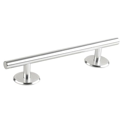 Simhoa Fingerboard Rail, 20cm Aluminum Alloy with Stable Base, Mini Skatepark Obstacle for Fingerboard Players, Round Silver - color: 20cm Round Silver