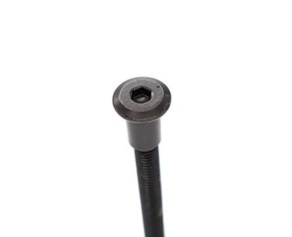 10-Pack M6 x 75mm Black Socket Cap Screws Barrel Nuts Kit for Crib Furniture Bed - size: M6 x 75mm (10 pcs)