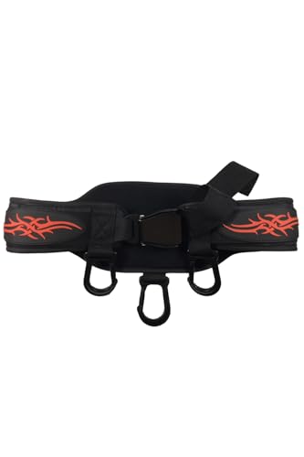 Belt with Chain, Dumbbell Hooks, Weight Plate Pin - Belt Squat Belt - Pull Up Weight Belt - Weighted Dip Belt - Chain Dip Belt - 505# Load Tested & Rated!