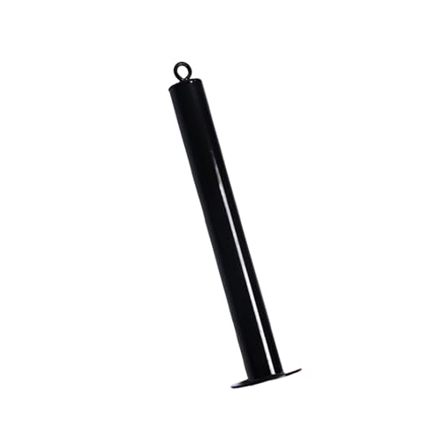 Steel Fixed Bracket Loading Pin with Heavy Duty Carabiner, Gym Fitness Barbell Weight Plate Barbell Plate Weight Tray Freeweight Rod Loading Pin - size: XX-Large