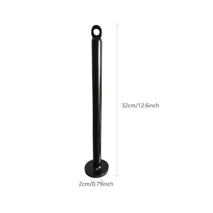 harayaa Weight Loading Pin Professional Weight Plate Loading Pin Weights Gym Equipment Heavy Duty Metal for Durability Suitable for Cable Pulley System - size: 2cm Dia 32cm Length