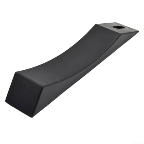 Silicone Deadlift Wedge Blocks for Weight Lifting Anti-Slip Barbell Plate Loading Ramp for Powerlifting and Strength Training Easy Plate Change Accessory(Black) - size: Black