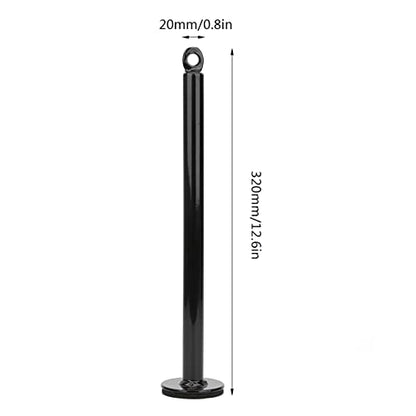 Drfeify Barbell Loading Pin, Stainless Steel Weight Plate Holder for Dumbbell Grip Strength Training, with 3 Sizes, Compatible with Fitness Equipment - size: #612