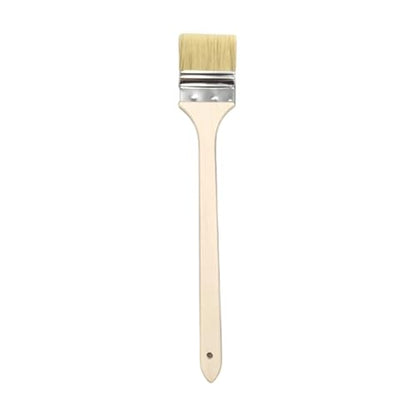 Tool with Comfortable Wooden Grip for Deeply Long Curved Head Scrub Brush Extended Reach Extension - size: B