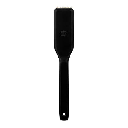 Oso Supply Co Premium Bouldering Brush – Durable Ergonomic Rock Climbing Hold Cleaner with Natural Boar’s Hair Bristles for Indoor & Outdoor Climbing Use (Black) - color: Black
