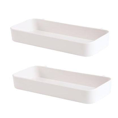 Keepo Peg Board Organizer Accessories, Peg Board With Accessories, Pegboard Hooks, Pegboard Bins (Shelves) - style: Shelves