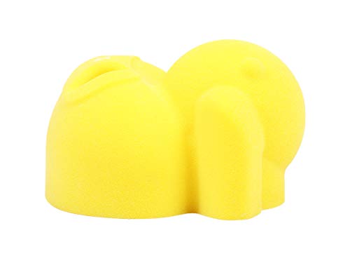 Atomik Rock Climbing Holds Bolt-On Ducky in Yellow