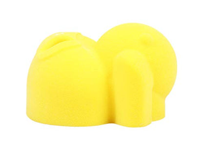 Atomik Rock Climbing Holds Bolt-On Ducky in Yellow