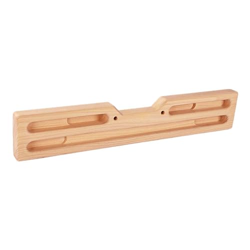 Climbing Training Board with Rope, Rock Climbing Trainer Fingerboard, Rock Climbing Grip Board for Hand Forearm Strength