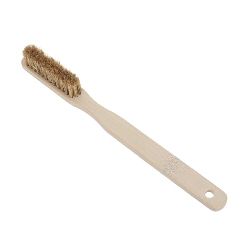 Chalk Rock Climbing Brush with Long Handle, Boar Bristle Climbing Hold Brush for Indoor and Outdoor Chalk Removal, Mountaineering Cleaning Tool for Bouldering and Rock Walls