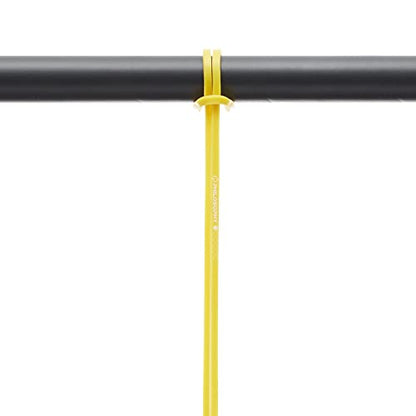 Philosophy Gym Pull Up Assist Band - Resistance Power Loop Exercise Band - style: 1/4" (5-15 lbs) - Yellow
