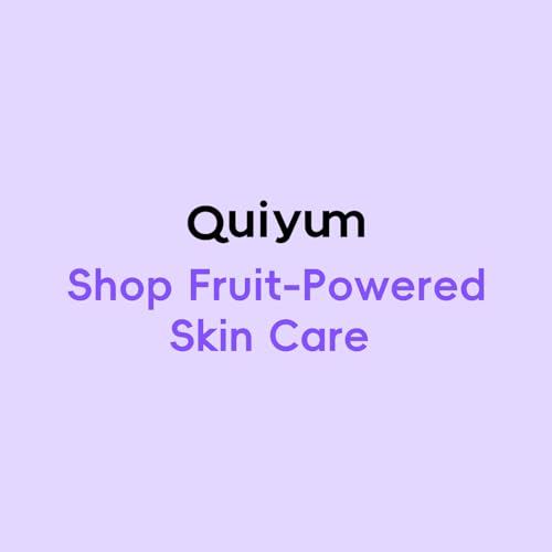 QUIYUM Fruit Skin Care Set for Dry Sensitive Skin, Natural Skincare Kit | Hyaluronic Acid & 5-Ceramide, Birthday Gifts for Women, Hydrating, Repairing, Gentle, Gift Sets - size: 11 Count (Pack of 1)