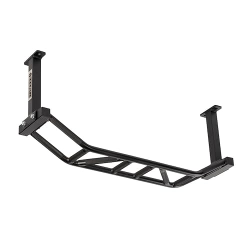 Titan Fitness Ceiling Mounted Multi-Grip Pull Up Bar, Monkey Style Chin Up Bar, Multiple Grip Options, Comfortable Knurled Handles, Home Gym Equipment, Extension Bolts Included