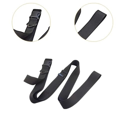 Mat Strap Equipped with Polyester Reusable Securing Strap Quick Release Buckle Binding Belt Comfortable Carry Loops Suitable for