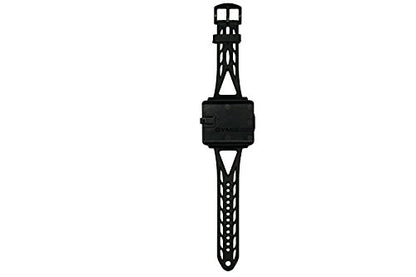 Gymboss Charge Interval Timer and Stopwatch & Watchstrap - Bundle - color: Carbon Black