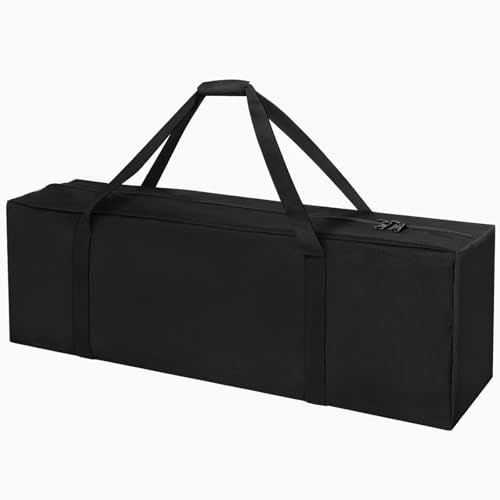 INFANZIA 41inch Sports Duffel Travel Bag, 94L Extra Large Duffel Luggage Bag with Upgrade Zipper, Water Resistant & Foldable Equipment Storage Bag for Camping Tent Tripod Fishing - size: 41x10x14 inch