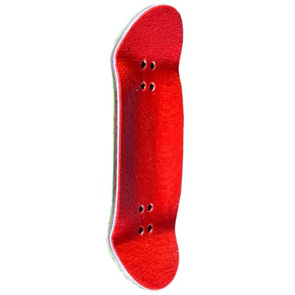 Noahwood PRO Fingerboard Complete (6-Layer Colour Maple Wooden Deep Concave 35.5 x 97mm Handmade Deck + 34.5mm ARK 1G Truck + Gray Wheels ii) (Limited Collection 2024 Loong)