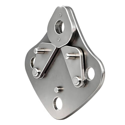 Innovative Continuous Plate Rock Climbing Device for Smooth Operations in Technical Climbing Occasion Rustless Hardware