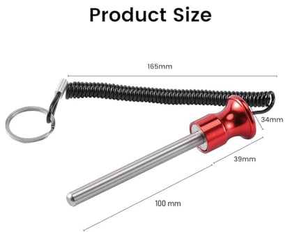 Weight Stack Pin - color: Red