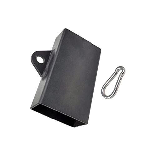 Pinch Block with Carabiner Devices Easy Using Finger Hanging Steel Grip Strength Training for Workout Forearm Training Gym Climbing, B