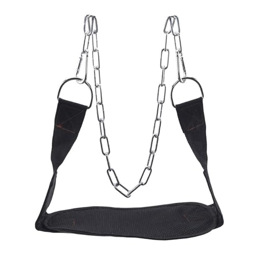 Dipping Belt with Chain Weighted Dip Belt with Steel Chain for Pullups Gym Workout Lifting Dip