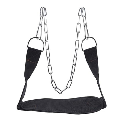 Dipping Belt with Chain Weighted Dip Belt with Steel Chain for Pullups Gym Workout Lifting Dip
