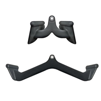 Ergonomic LAT Pull Down Bars, Back and Triceps Strength Training Equipment, LAT Pulldown Attachments, Cable Attachments for Home Gym - color: BT0013