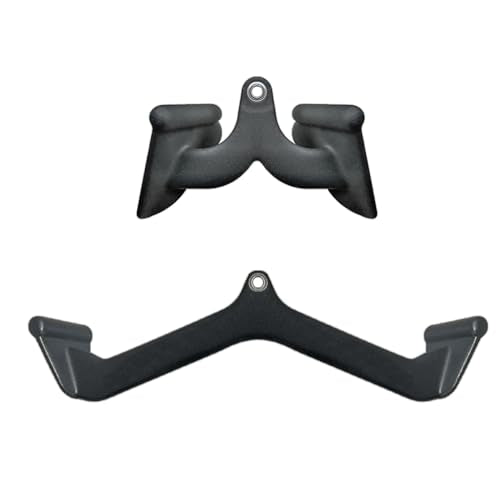 Ergonomic LAT Pull Down Bars, Back and Triceps Strength Training Equipment, LAT Pulldown Attachments, Cable Attachments for Home Gym - color: BT0013