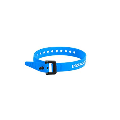 Voile Straps - 15" Nylon Buckle (Cyan) - color: Cyan