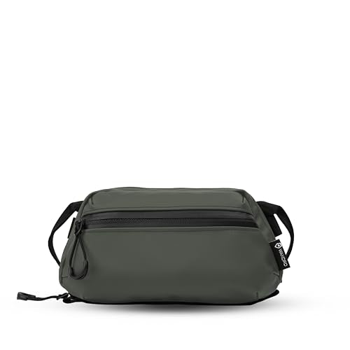WANDRD Tech Bag, Medium - Travel Bag and Tech Organizer for Everyday Carry - Weather-Resistant and Durable for Hiking, Camping, Sport, and More (Wasatch Green) - color: Wasatch Green, style: Medium
