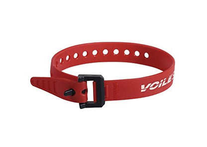 Voile Straps - 15" Nylon Buckle Red - color: Red