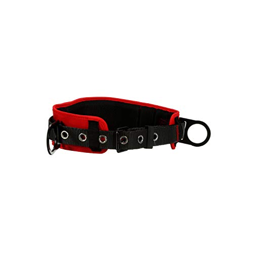 3M Protecta PRO Body Belt with Hip Pad, 2 D-Rings, Medium/Large, 1091014 (Color May Vary) - size: Medium/Large