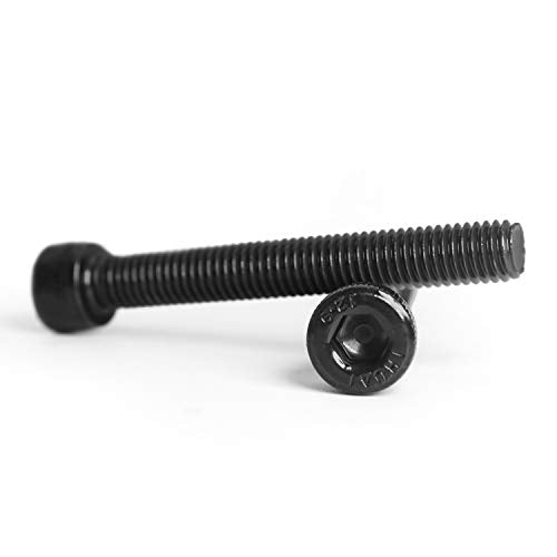 M5 x 30mm Socket Head Cap Screws Bolts 12.9 Grade Alloy Steel Metric Machine Hex Socket Screw, Black Oxide Finish, Fully Threaded, 50PCS - size: M5×30mm