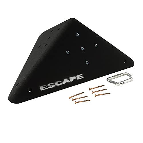 Escape Climbing Pyramid Volume | Textured Volume for Rock Climbing and Bouldering Holds | Ideal for Adding New Dimensions to a Climbing Wall | 13 Industrial T-Nuts and 6 Screws Included