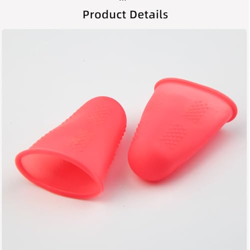 High Elasticities Silicone Finger Guard Reusable Finger Protecting Sleeves for Cooking Gardening Skin Protecting - style: 10 pieces