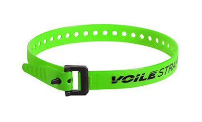Voile Straps - 20" Nylon Buckle Green - color: Green