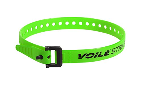 Voile Straps - 20" Nylon Buckle Green - color: Green