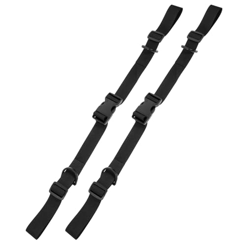 2pcs Adjustable Heavy-Duty Cargo Securing Straps with Quick-Release Buckle, Sturdy Thickened Bundle Rope for Backpacks, Tents, Yoga Mats, and Outdoor Use
